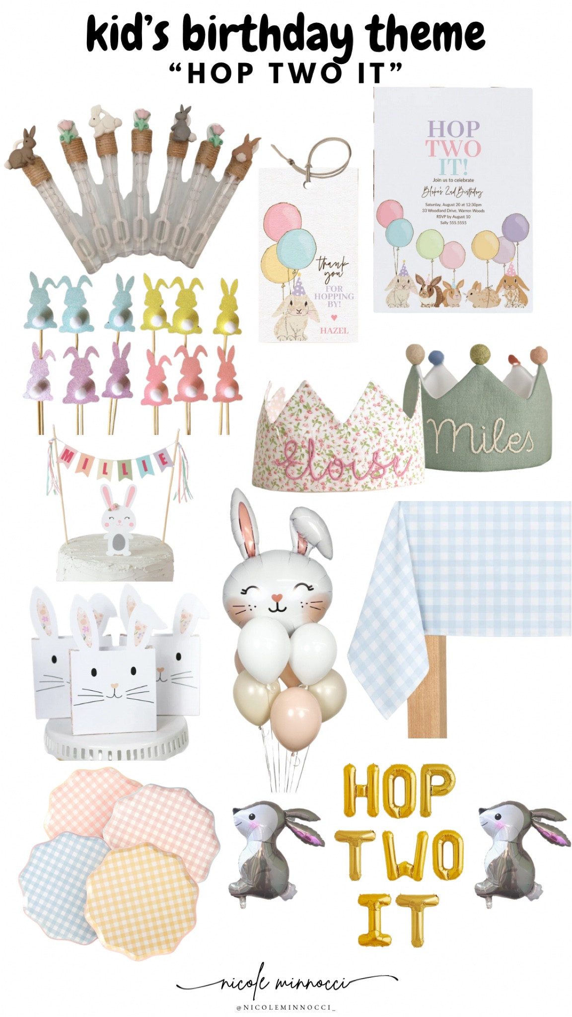 Kids birthday theme- Hop Two It! Perfect for spring/Easter!

#LTKKids #LTKParties #LTKBaby