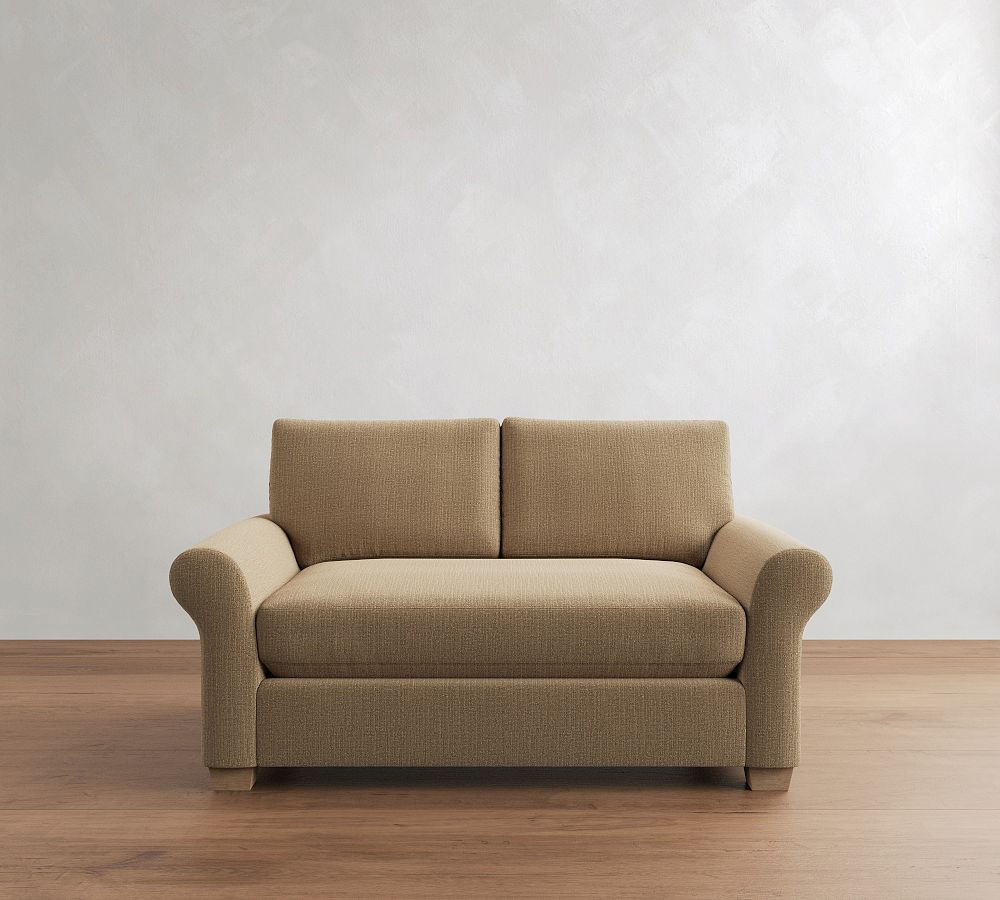PB Comfort Modern Roll Arm Sofa (67"&ndash;120") | Pottery Barn (US)