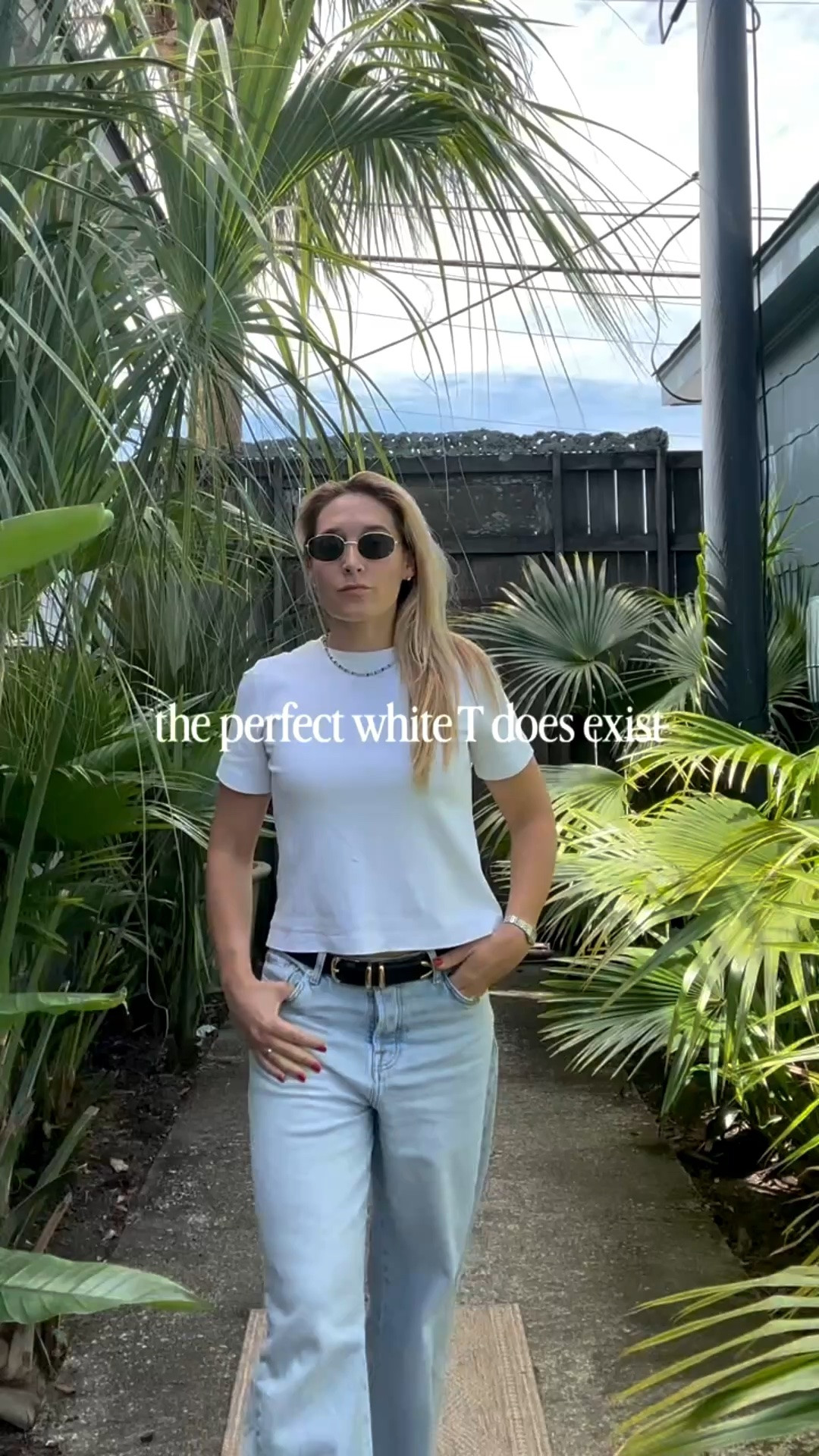 The perfect white T does exist 🤍