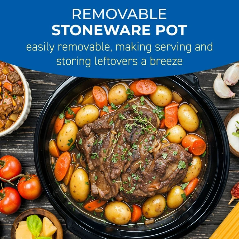 Elite Cuisine MST253 2Qt. Compact Slow Cooker | Walmart (US)