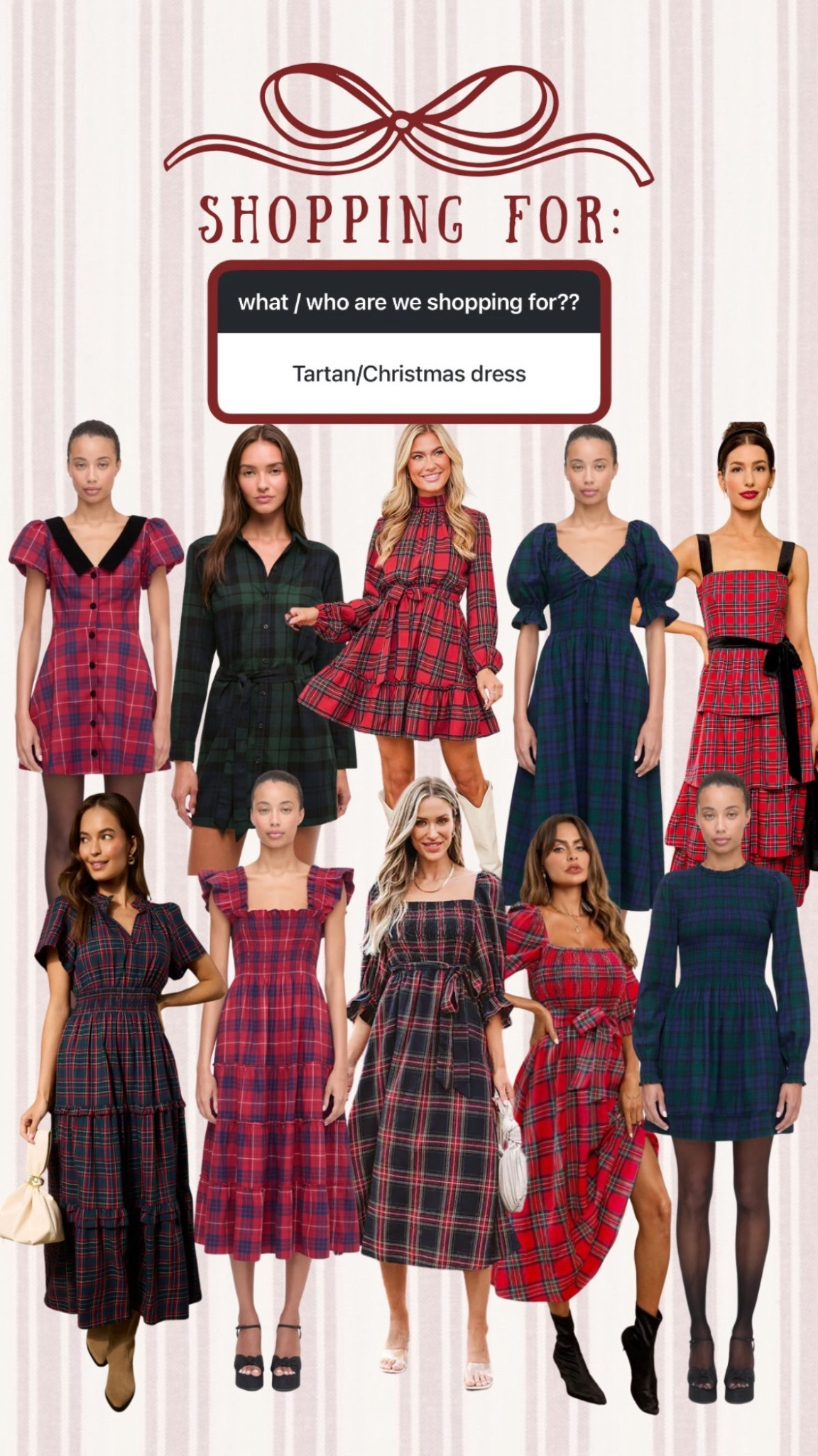 Christmas tartan dresses

#LTKGiftGuide #LTKStyleTip #LTKHoliday