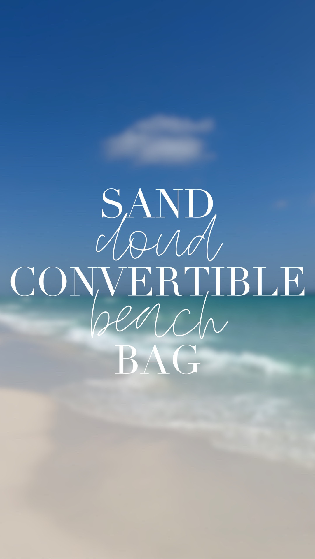 🌸Beach towel to backpack yes please! Love the 100% organic cotton. With one shake it’s sand free. Exceptional product from sandcloud and now I want all the colors! 

#LTKSpringSale #LTKSwim #LTKTravel