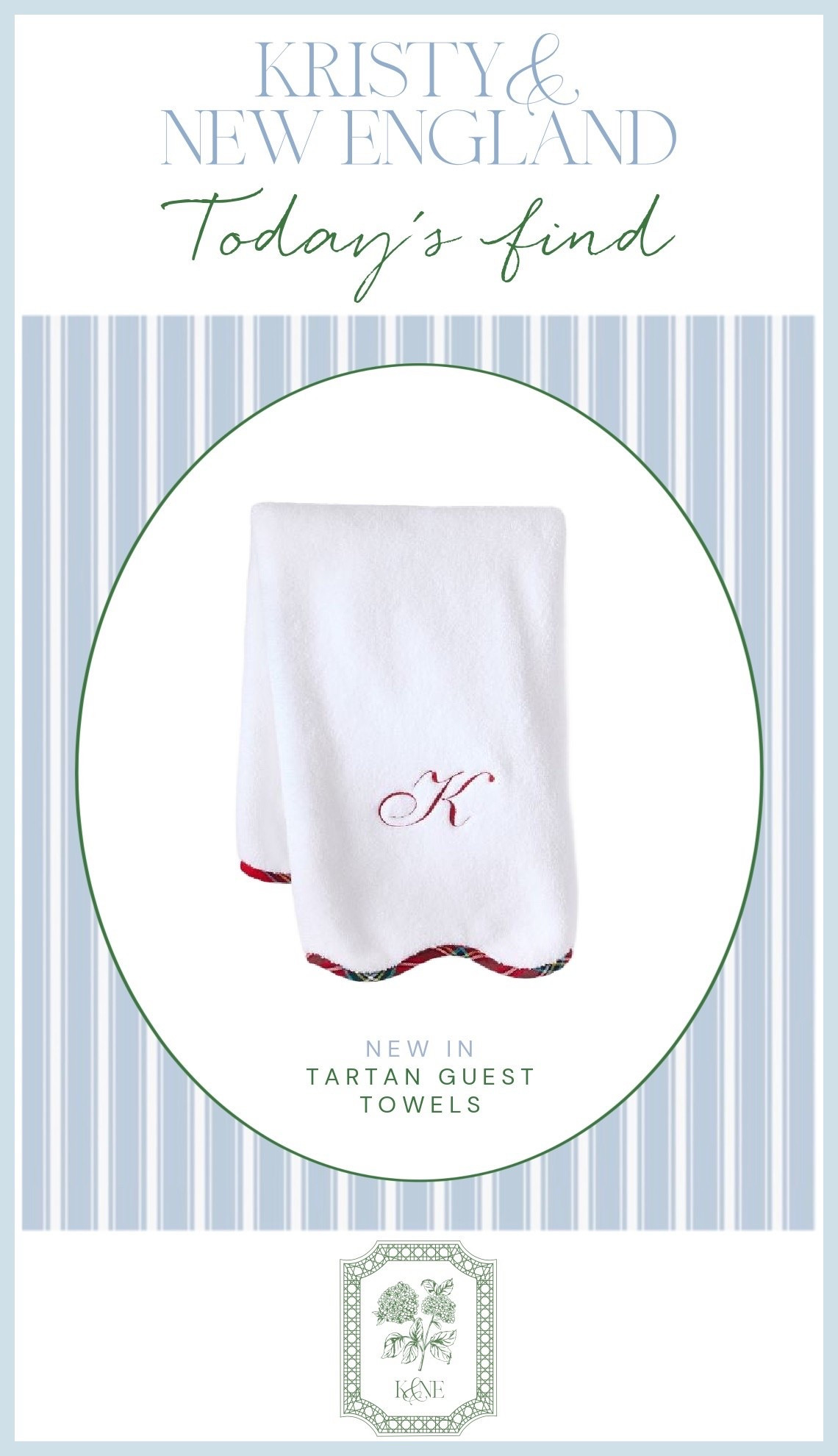 Perfect for the holiday powder room 🌲 red tartan monogrammed hand towels

#LTKSeasonal #LTKHome