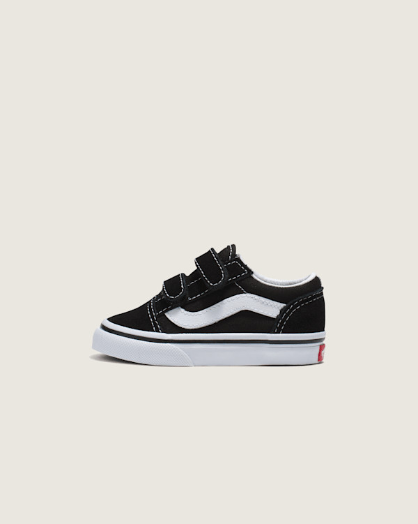 Vans Toddler Old Skool V Shoes (Black) - 9.5 | Vans (US)