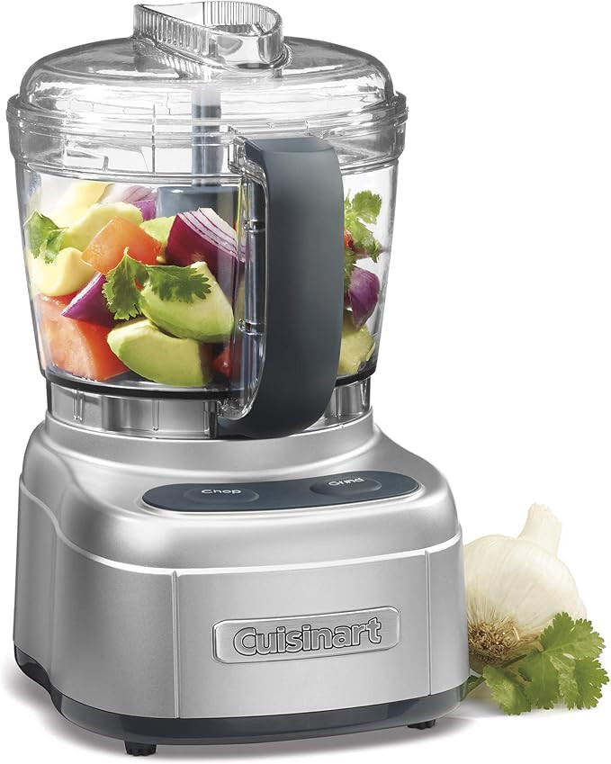 Cuisinart ECH-4SV Elemental 4-C Chopper Grinder, Silver | Amazon (US)