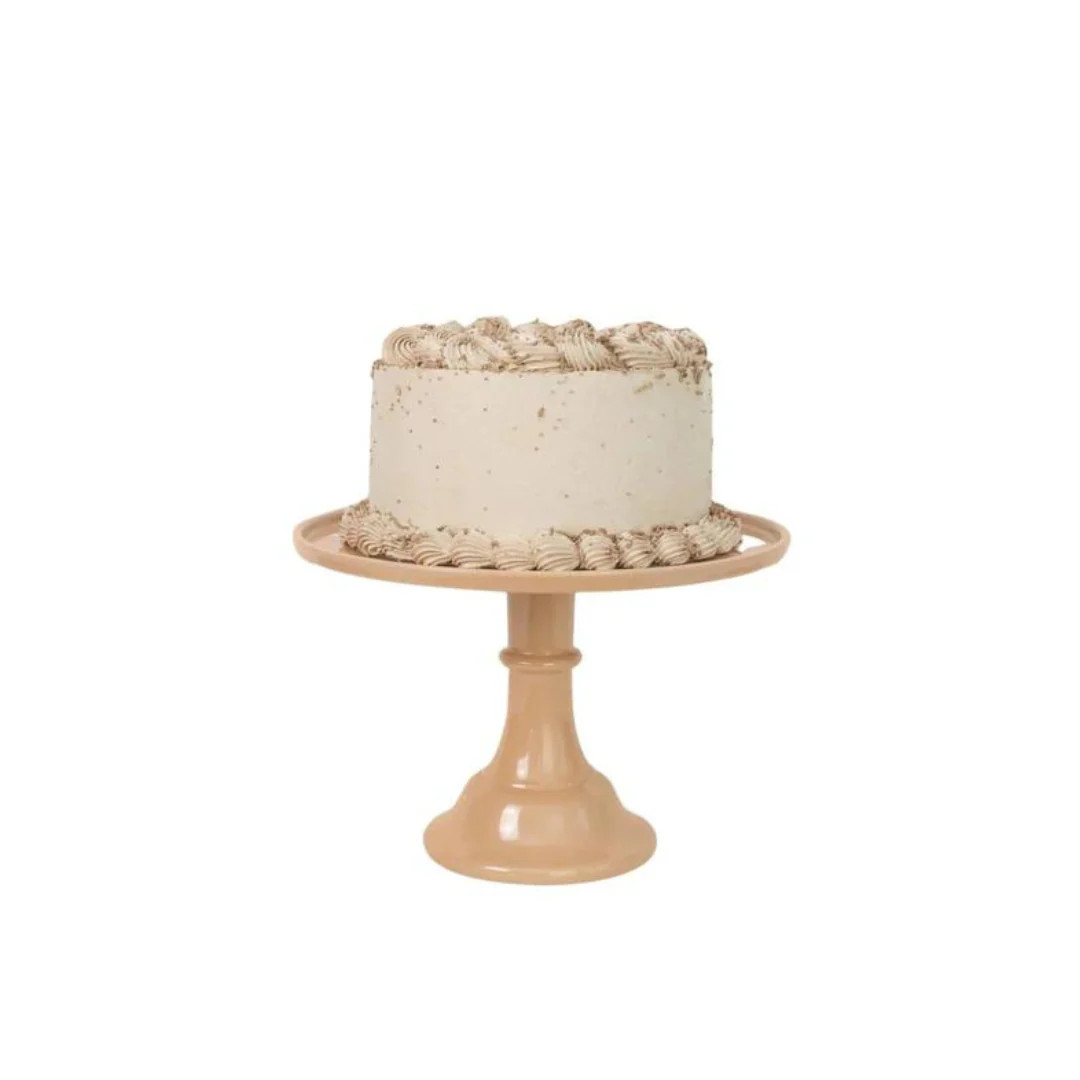 Latte Brown Melamine Cake Stand | Pink Antlers