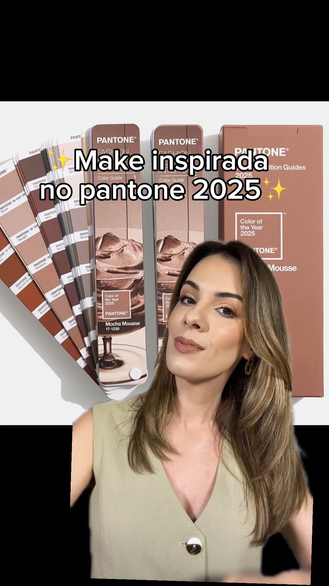 Mocha Mousse é a cor Pantone de 2025 e eu achei chiqueeee ✨
 
A gente já estava usando tons marrons na make faz tempo e mostrei nesse vídeo algumas opções de produtos  que eu amo que tem essa pegada mocha!  
 

Paleta YSL cor 300 
Contorno Too Faced Chocolate Mousse
Iluminador líquido Dior cor Nude 
Blush Glow Play Ginger Glow 
Lápis Fenty Beauty Rubbabandz 
Gloss Stix Fenty Glow 
Máscara M.A.C Stack marrom 

#LTKbeleza #LTKmodamodesta #LTKbrasil