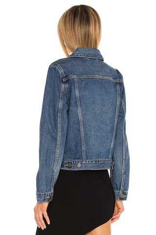 LEVI'S Original Trucker in Soft As Butter Dark from Revolve.com | Revolve Clothing (Global)