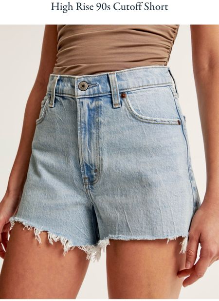 Abercrombie jean shorts 
High rise 

#LTKstyletip #LTKsalealert #LTKSeasonal #LTKfindsunder50 #LTKtravel