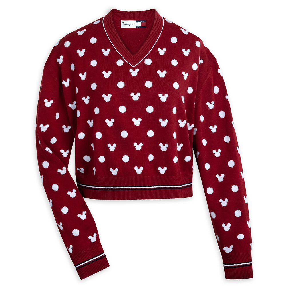 Mickey Mouse Polka Dot Sweater for Women by Tommy Hilfiger – Disney100 | Disney Store