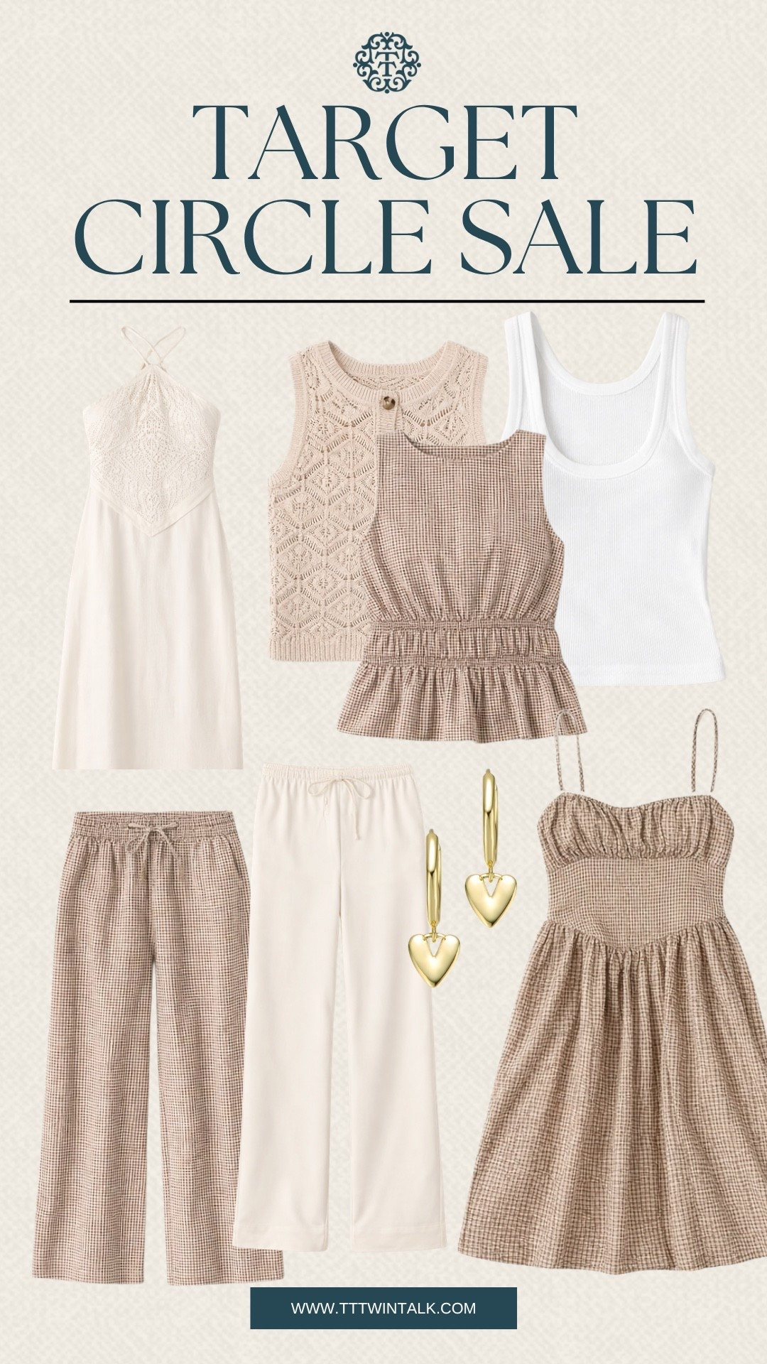 Target circle sale is happening now! So many great pieces that you can wear all throughout spring and summer! We are especially loving all the gingham pieces!

#LTKdayinmylife #LTKootd #LTKgrwm