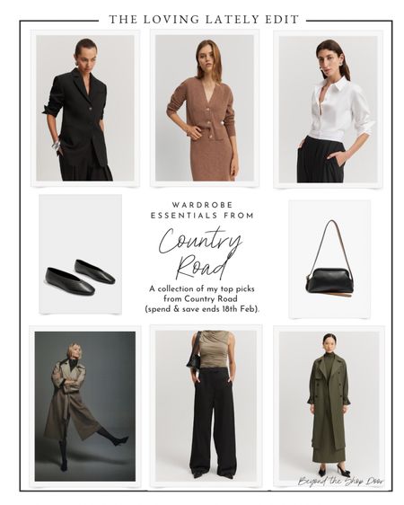Country Road has been synonymous with a simple aesthetic, well constructed and effortless style for 50 years.

These are my favourite Wardrobe Essentials in the current collection.

Country Road’s famous Spend and Save started today and runs to 18 February. 

#LTKover40 #LTKsalealert #LTKstyletip