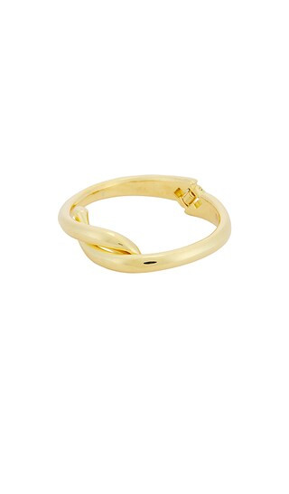Twist Arm Band in Gold | Revolve Clothing (Global)