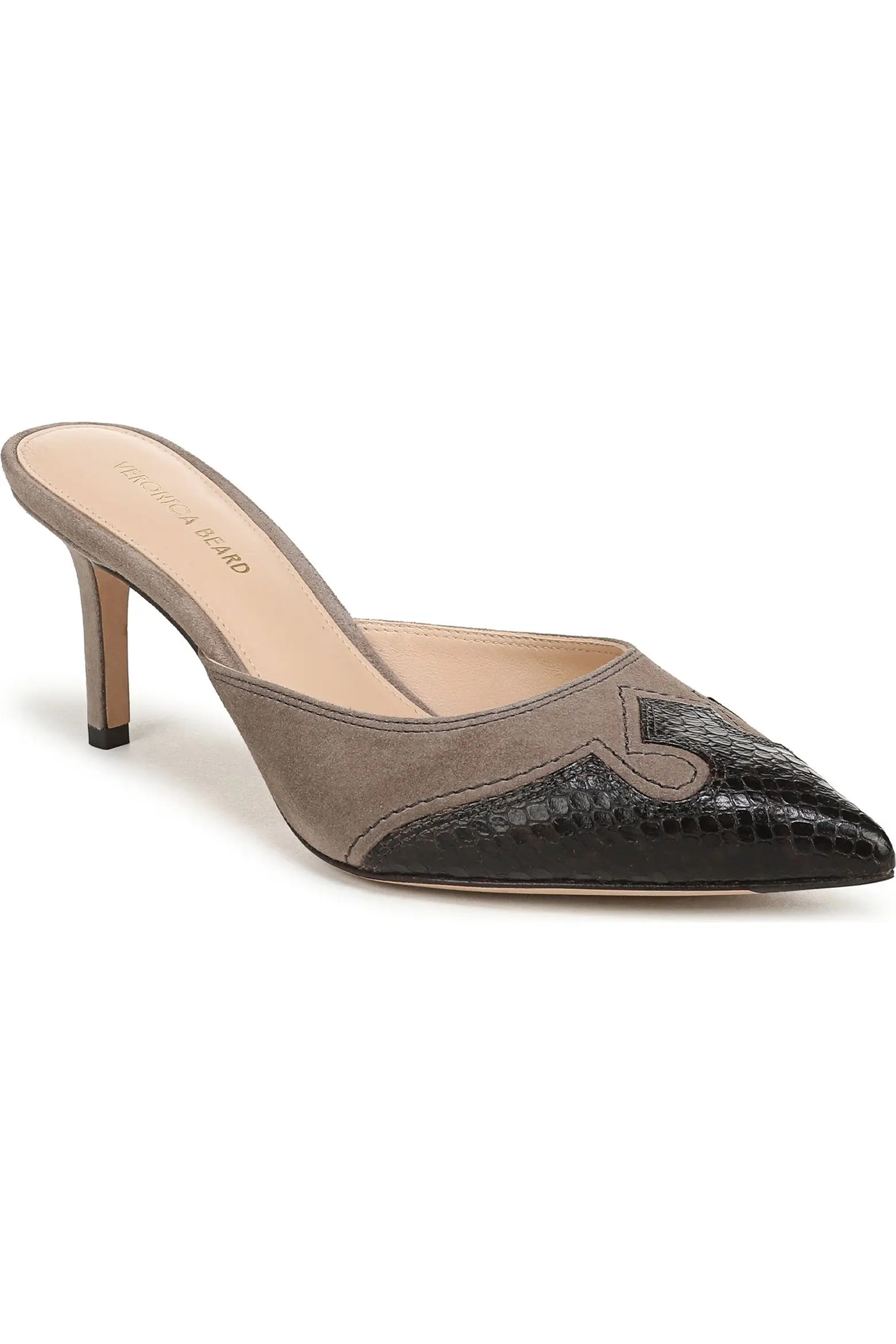 Veronica Beard Lisa Pointed Toe Heeled Mule (Women) | Nordstrom | Nordstrom