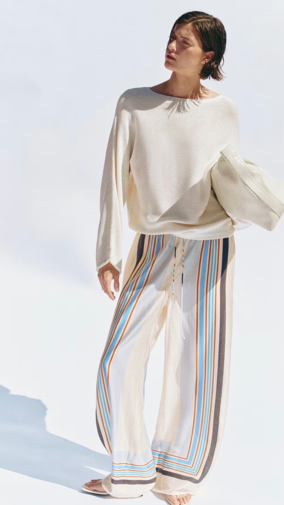 25% Flash Sale ends tonight 12AM EST! WIDE-LEG DRAWSTRING PANTS with this boat-neck sweater! This has a matching top to make this a matching set!



Summer outfit, beach outfit, vacation outfit, lounge outfit

#LTKSaleAlert #LTKTravel #LTKootd