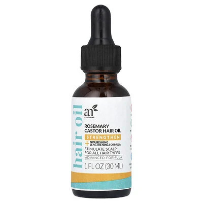 artnaturals, Hair Oil, Rosemary Castor, 1 fl oz (30 ml) | iHerb