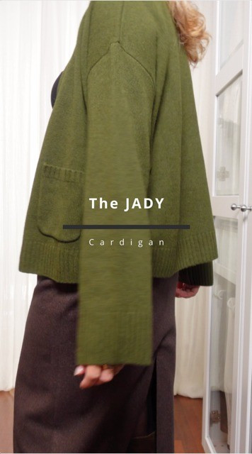 Sezane Yak Wool Cardigan in Perfect Green 

