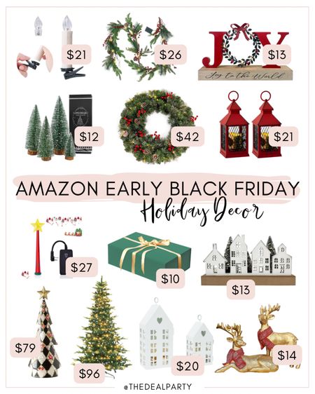 Amazon Early Black Friday | Amazon Holiday Decor | Amazon Decor | Christmas Decor | Amazon Black Friday 

#LTKhome #LTKHoliday #LTKsalealert