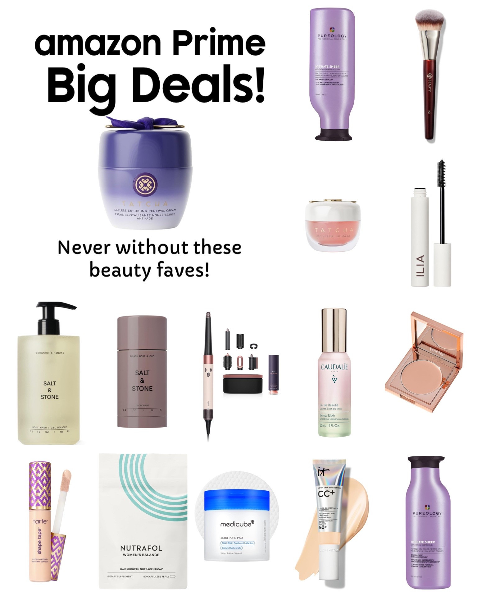 Beauty favorites on Prime Big Deals. Save lots on products we won’t go without!