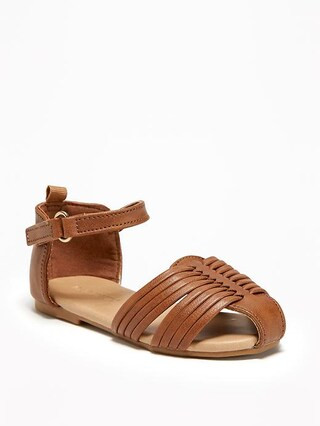 Faux-Leather Huaraches for Toddler | Old Navy US