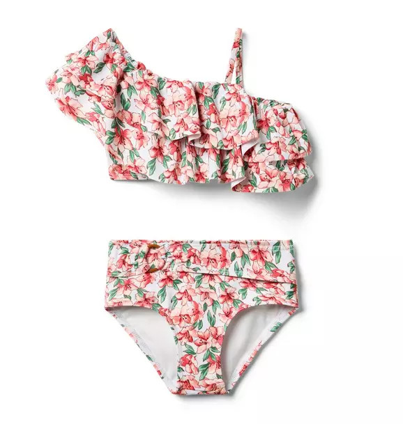 Recycled Floral Ruffle 2-Piece Swimsuit | Janie and Jack