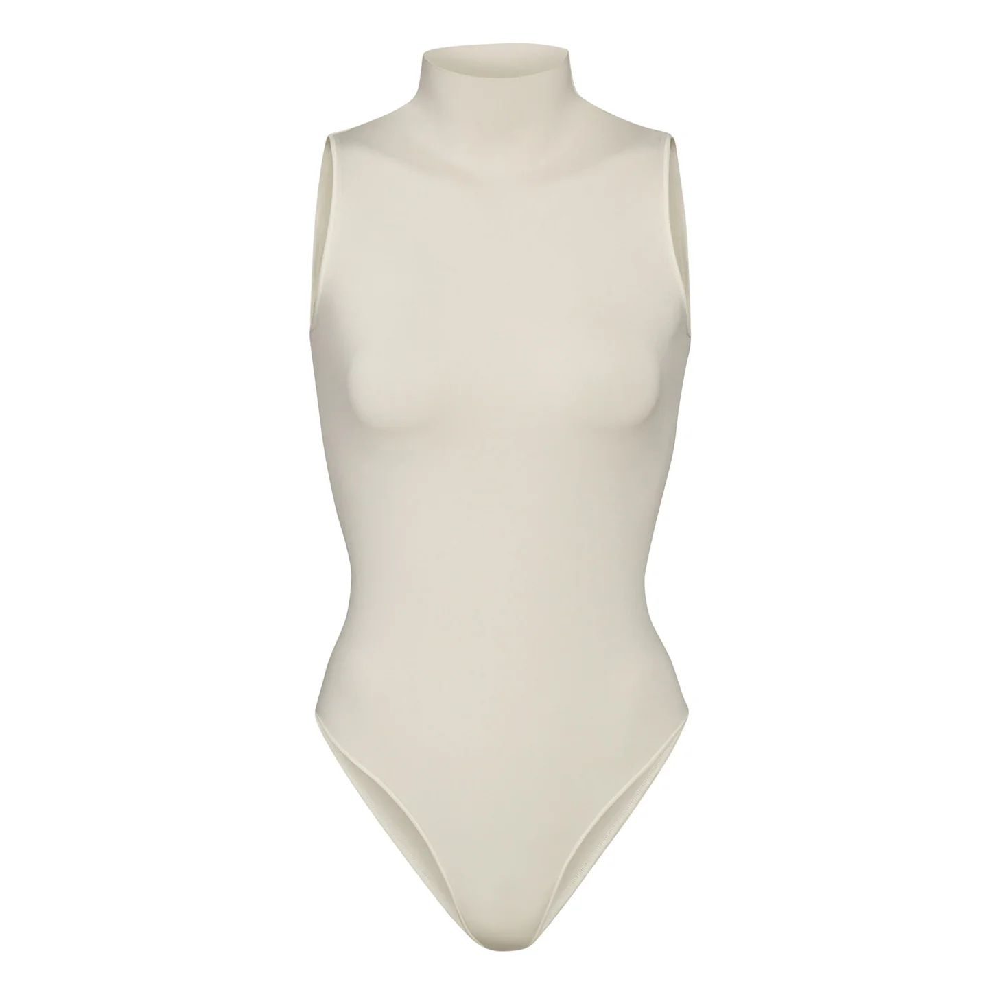 ESSENTIAL MOCK NECK SLEEVELESS BODYSUIT | SKIMS (US)