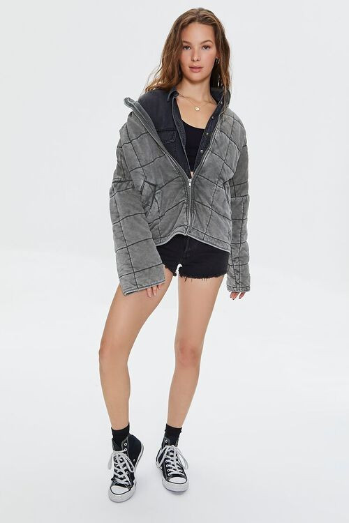 Quilted Zip-Up Jacket | Forever 21 | Forever 21 (US)