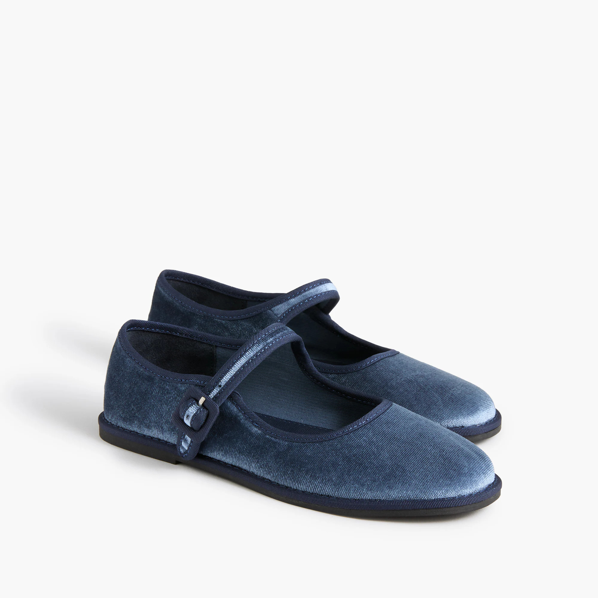 Girls' velvet Mary Janes | J.Crew Factory