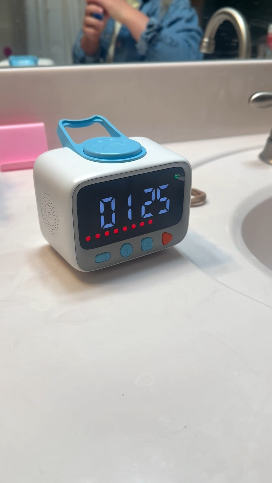 The coolest little timer for kids! It prints out a sticker once they complete the time! My girlies love a good sticker reward! 

Mom must have | kids timer | kids countdown timer | visual timer | sticker reward timer | mom find | amazon finds | amazon toddler finds 

#LTKmomlife #LTKKids #LTKdayinmylife