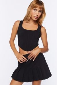 Twill Drop-Waist Mini Skirt | Forever 21 (US)