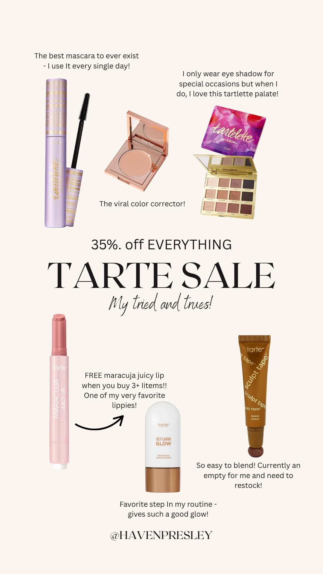 Tarte sale! These are my faves 💞 


#LTKTravel #LTKFindsUnder50 #LTKBeauty