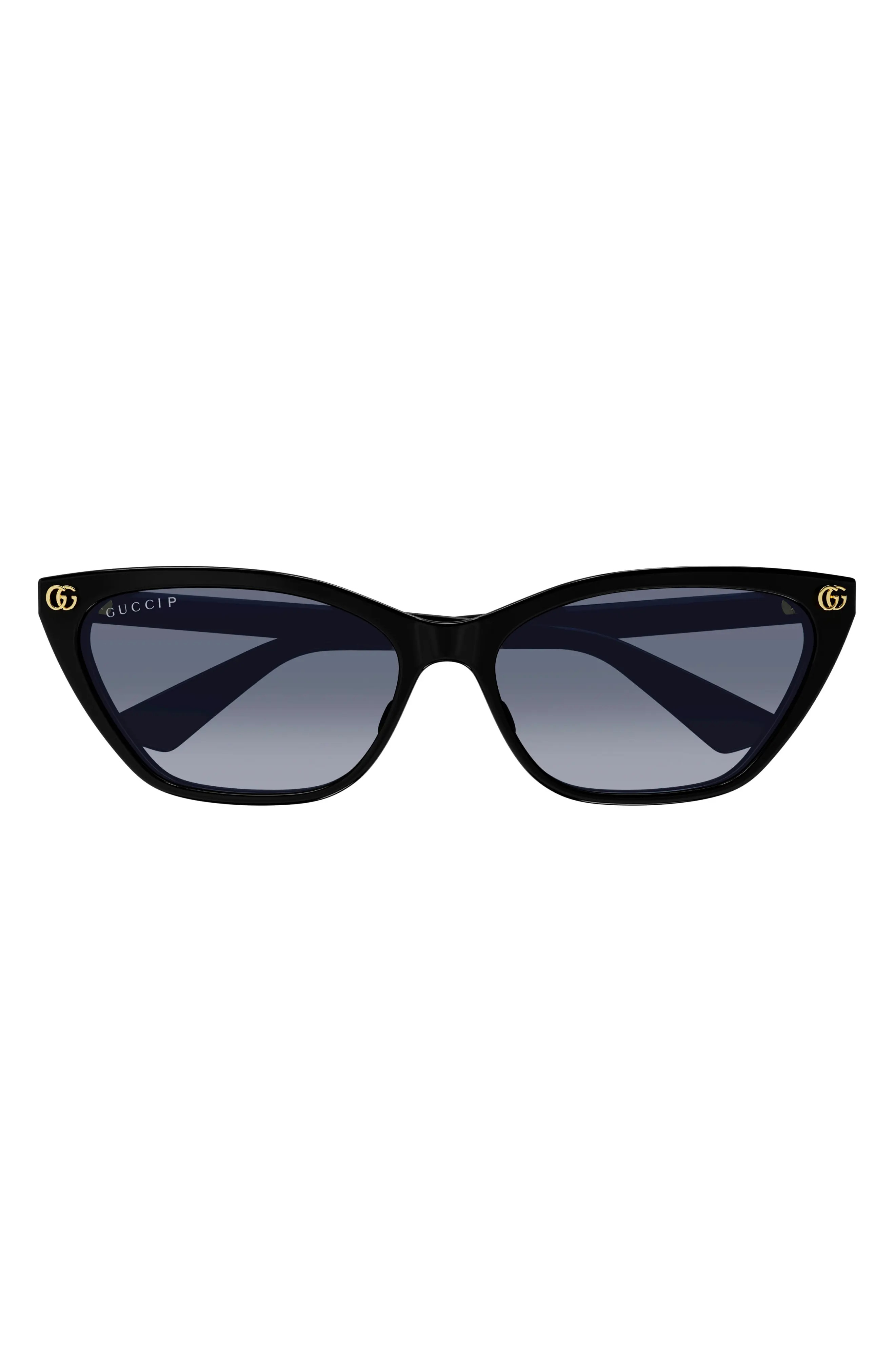 58mm Gradient Polarized Cat Eye Sunglasses (Women) | Nordstrom | Nordstrom