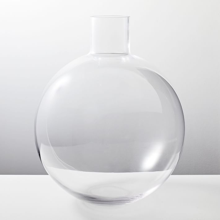 Foundations Glass Vases - Clear | West Elm (US)