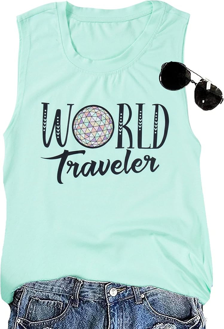Magic Castle Tank Top Women Magic Kingdom Shirt Believe in Magic Shirt Fairy Tshirt Girl Trip Tee... | Amazon (US)