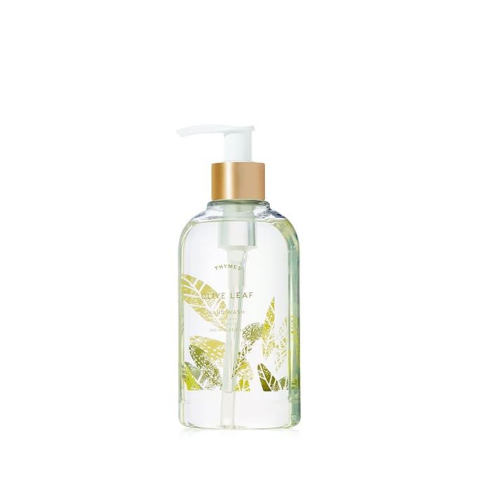 Thymes Olive Leaf Hand Wash - Liquid Hand Soap In Pump Bottle (8.25 Fl Oz) | Amazon (US)