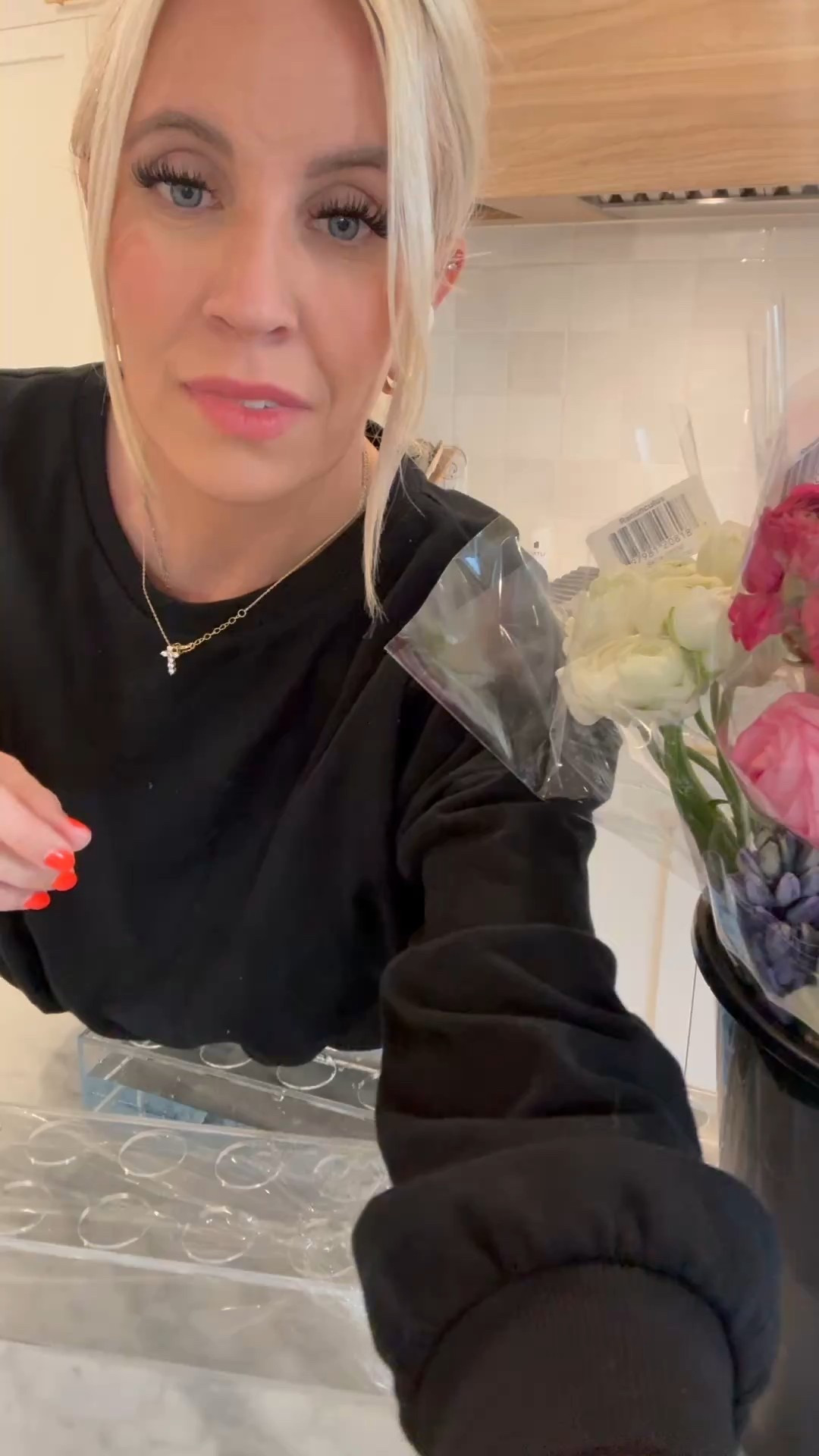 Flower arrangement doo dads from amazon!