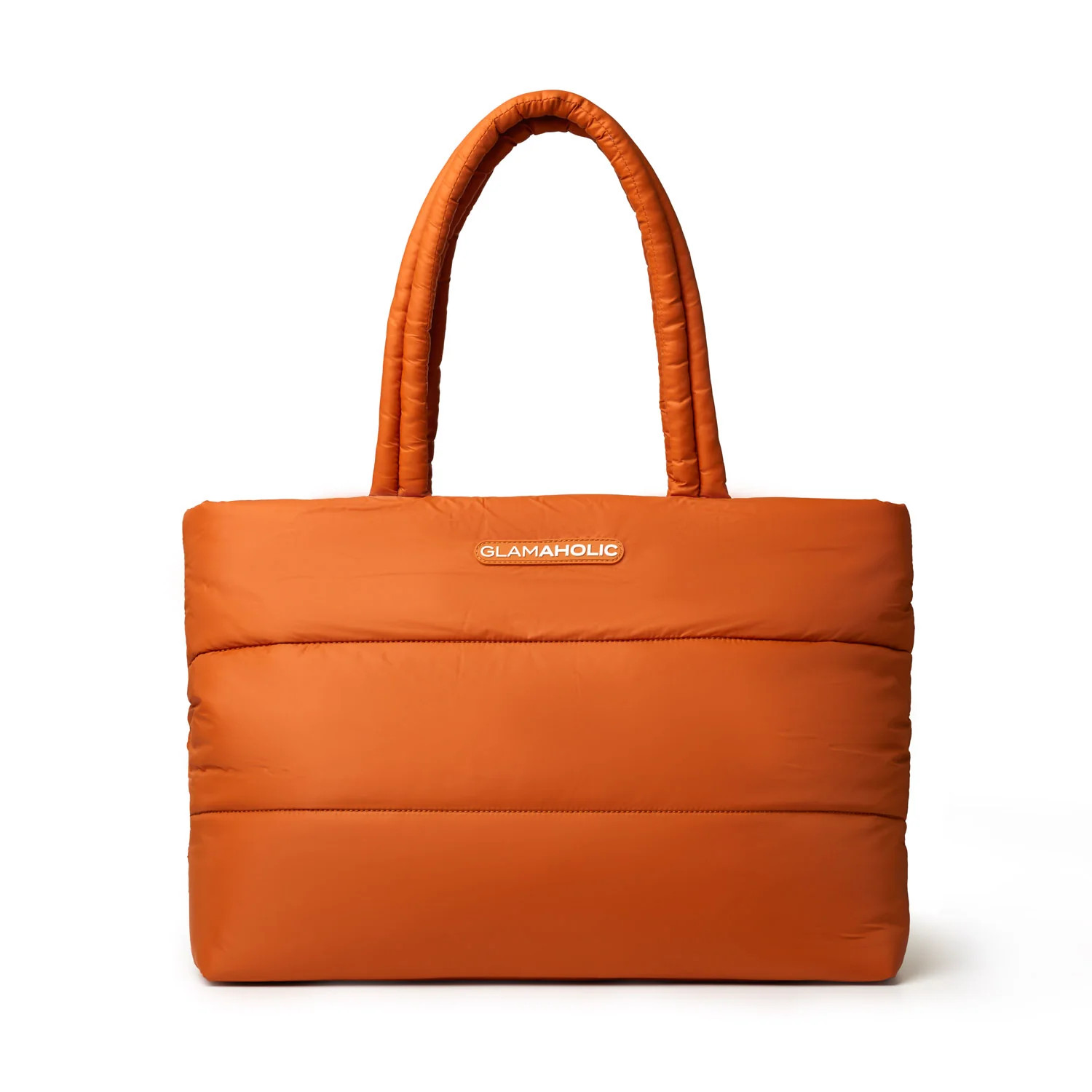ATHLETIC NYLON TOTE - BROWN | Glam-Aholic Lifestyle