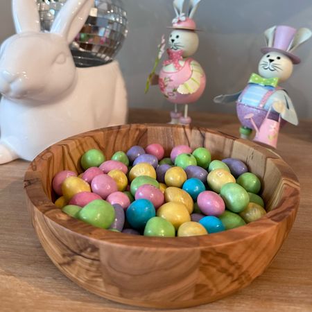 Wood bowl for candy, or just about anything! 

#LTKhome #LTKSeasonal