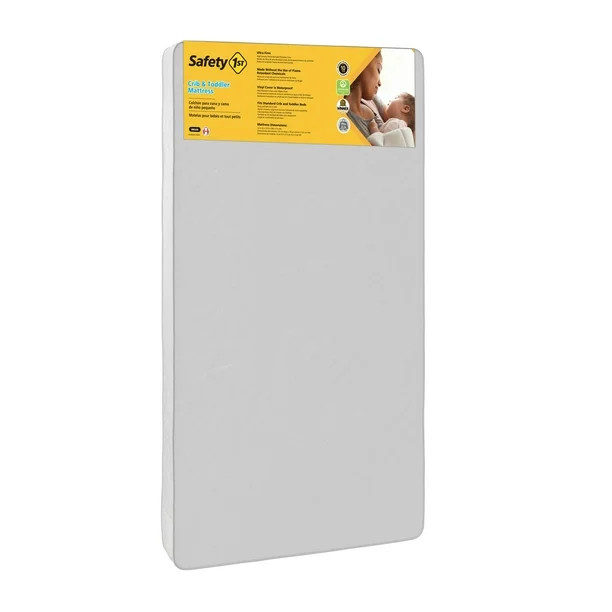 Safety 1st Sweet Dreams 5" Firm Crib & Toddler Mattress, Thermo-Bonded Core, White - Walmart.com | Walmart (US)