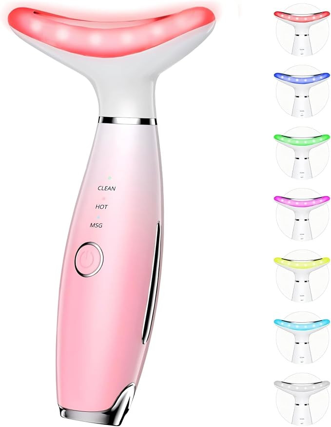 Dopsikn 7 Color Galvanic Machines - Red Light Therapy for Face and Neck, Face Massager Tool for W... | Amazon (US)