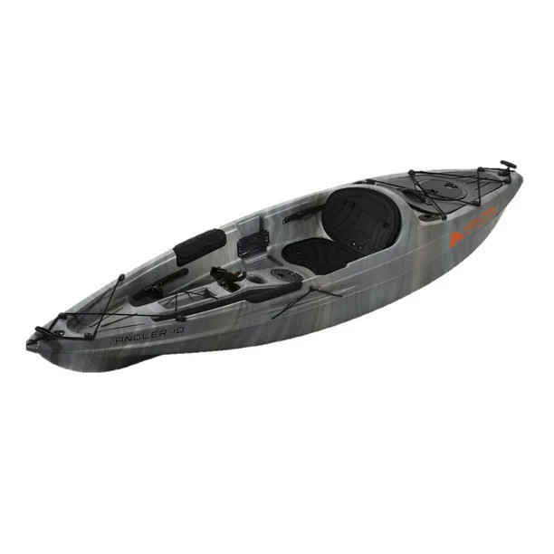 Ozark Trail 10' Sit-on-top Angler Kayak Gray Swirl - Walmart.com | Walmart (US)