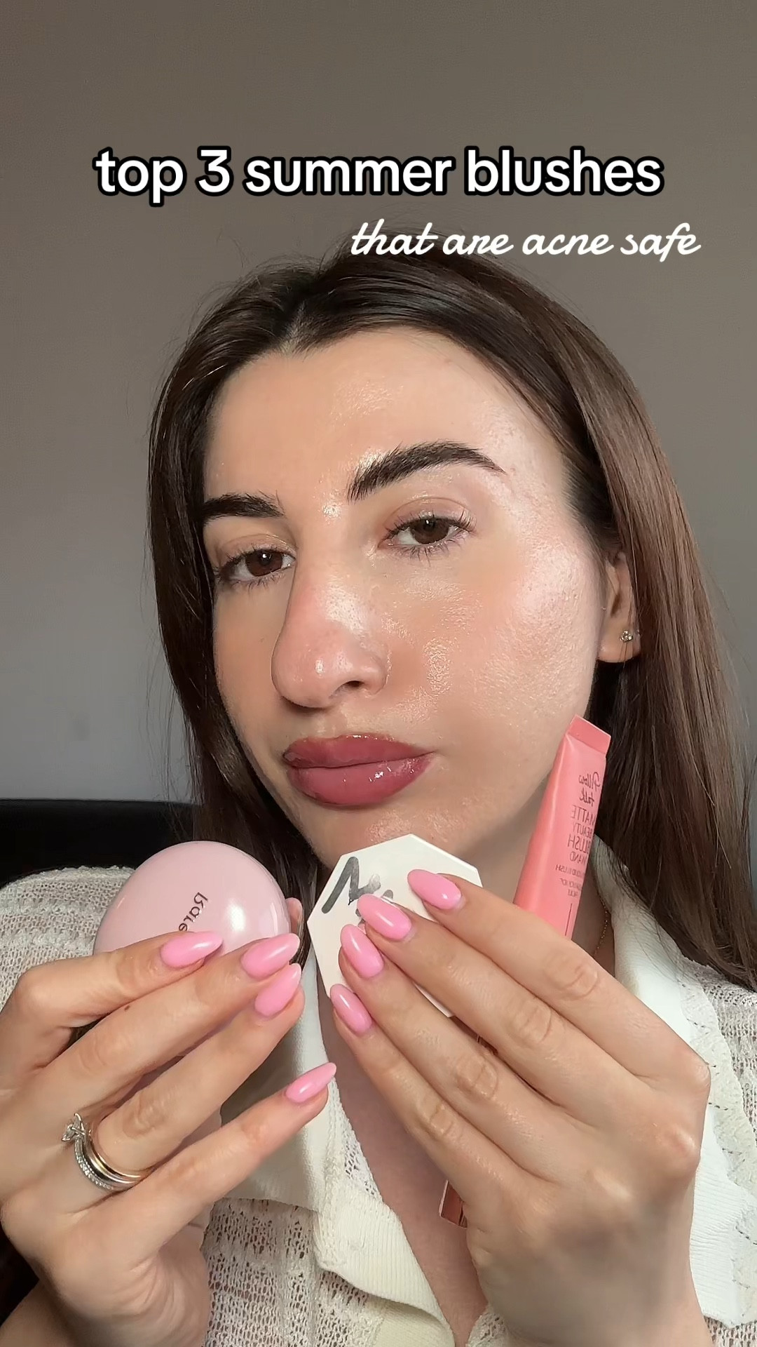 Top 3 summer blushes that are acne safe
Summer makeup. Acne safe makeup. Summer blushes. Glowy makeup. Natural makeup.

#LTKunder50 #LTKbeauty #LTKunder100