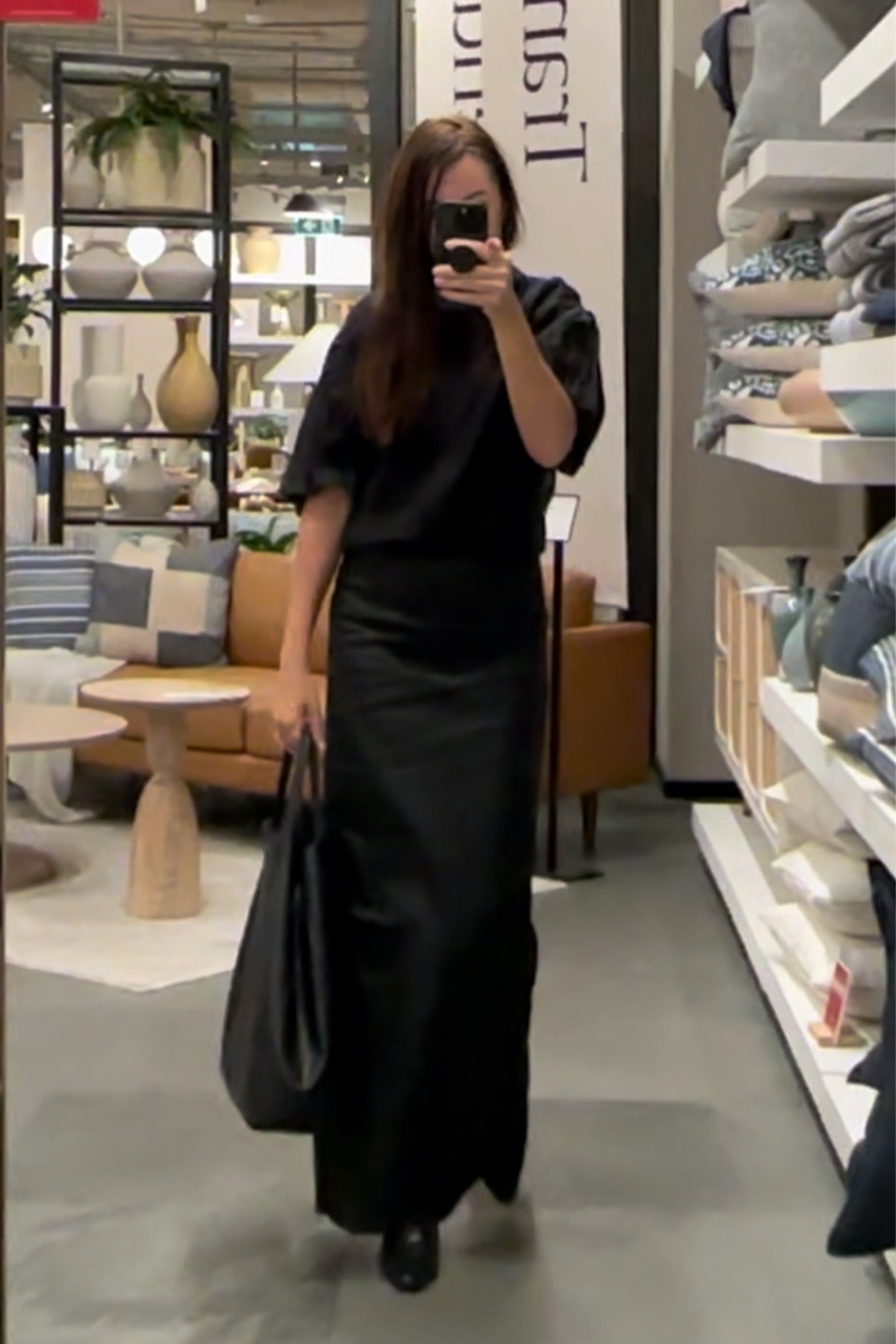 All black shopping day. 

Top not linked as it’s Country Road that’s currently only available via their outlet.  

Bag is my old Celine Cabas Tote.

#LTKaustralia