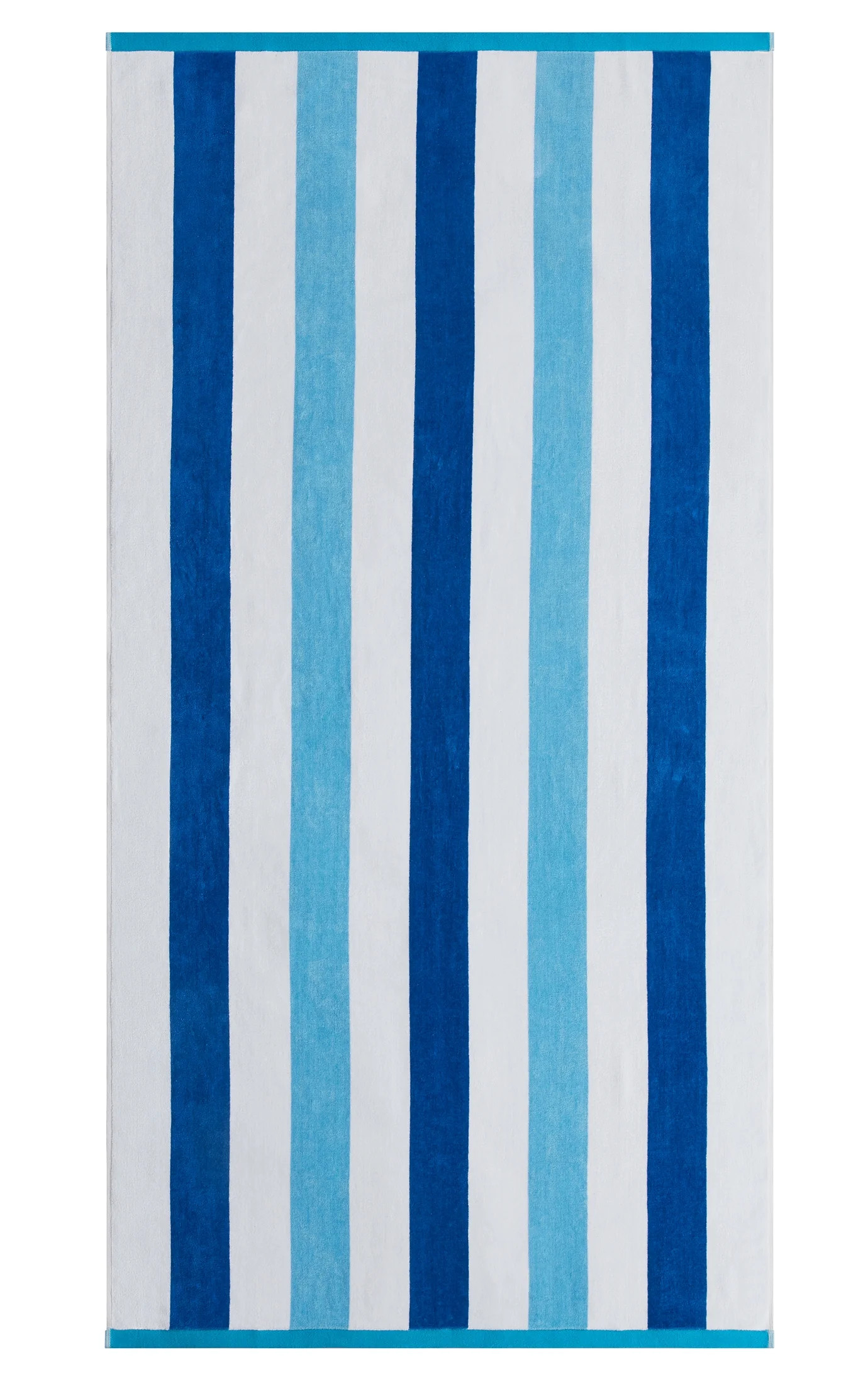 Better Homes & Gardens Cabana Stripe Oversized Beach Towel, 72" x 38", Blue | Walmart (US)