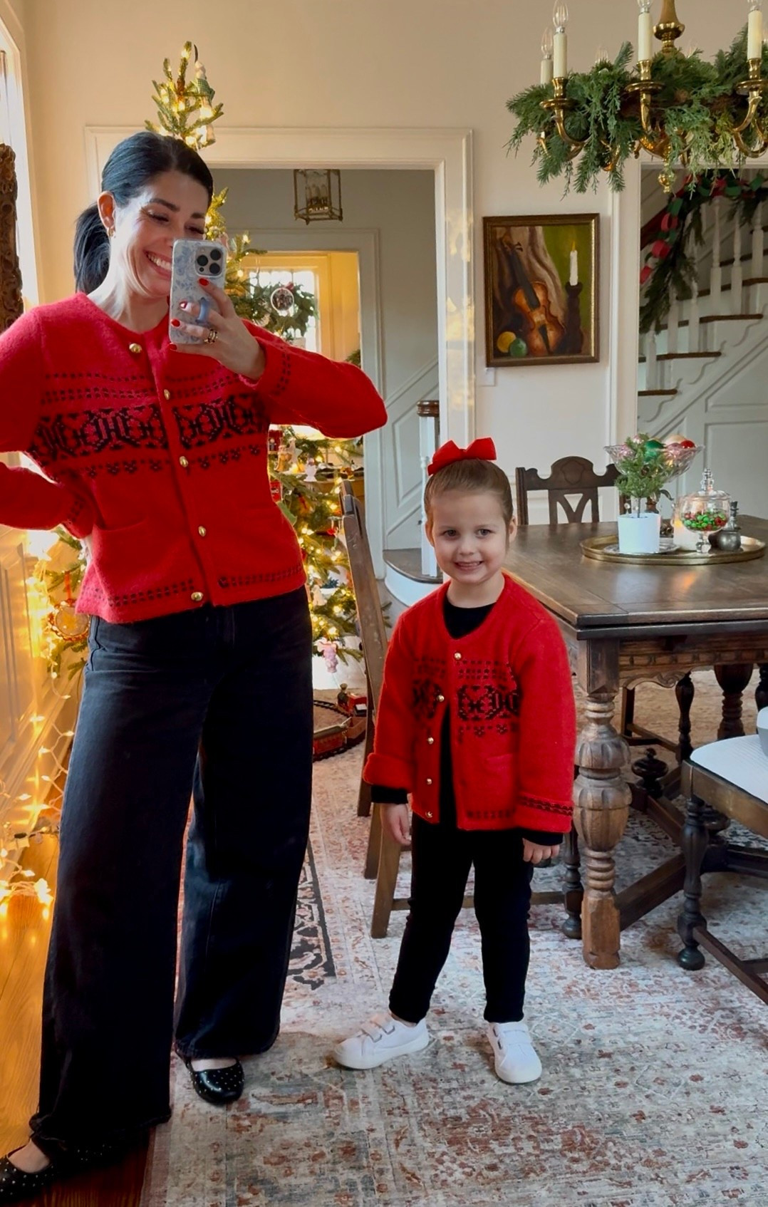 Mommy and me Christmas sweaters from @walmart 

#LTKHoliday #LTKKids #LTKSeasonal