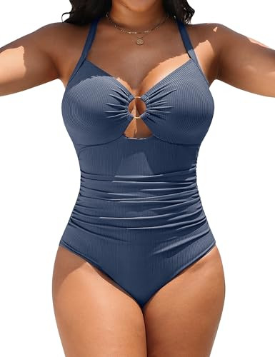 Blooming Jelly Womens One Piece Swimsuit Slimming Tummy Control Bathing Suit Shapewear Full Cover... | Amazon (US)
