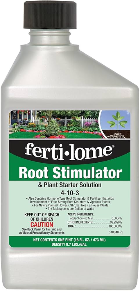 Fertilome (10640) Root Stimulator & Plant Starter Solution 4-10-3 (16 oz) | Amazon (US)