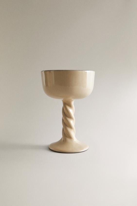 WOVEN TERRACOTTA GLASS | Zara US