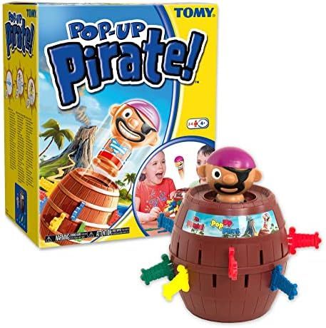 TOMY Pop Up Pirate Game - Provides Plenty of Swashbucklin' Fun on Family Game Night | Amazon (US)