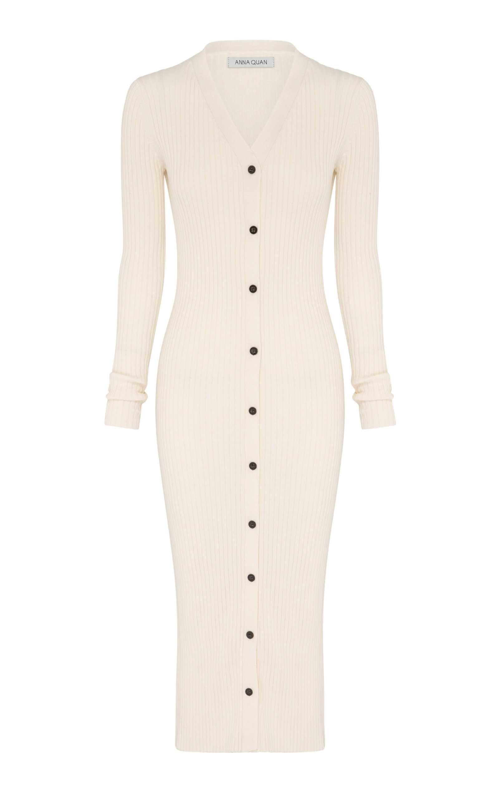 Clarisse Cotton Midi Sweater Dress | Moda Operandi (Global)